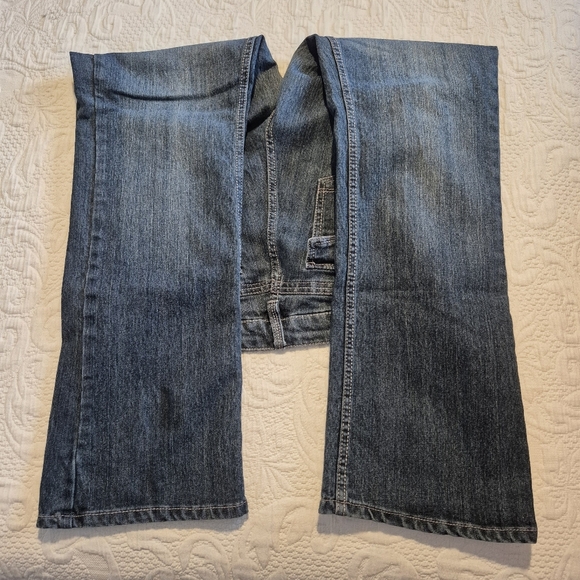 Inked & Faded women's size 16 Curvy Bootcut medium blue stretch jeans VGUC - Picture 3 of 7